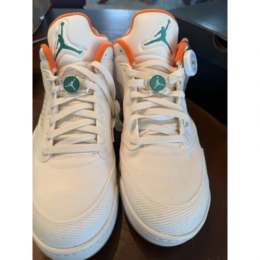 Air Jordan V Nike Low Golf Shoes M LUCKY GOOD 14 NEW W/ Ball Markers CW4204 100